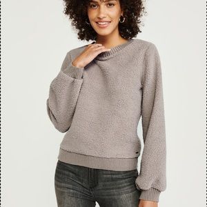 Sherpa Crewneck Sweater from Abercrombie & Fitch